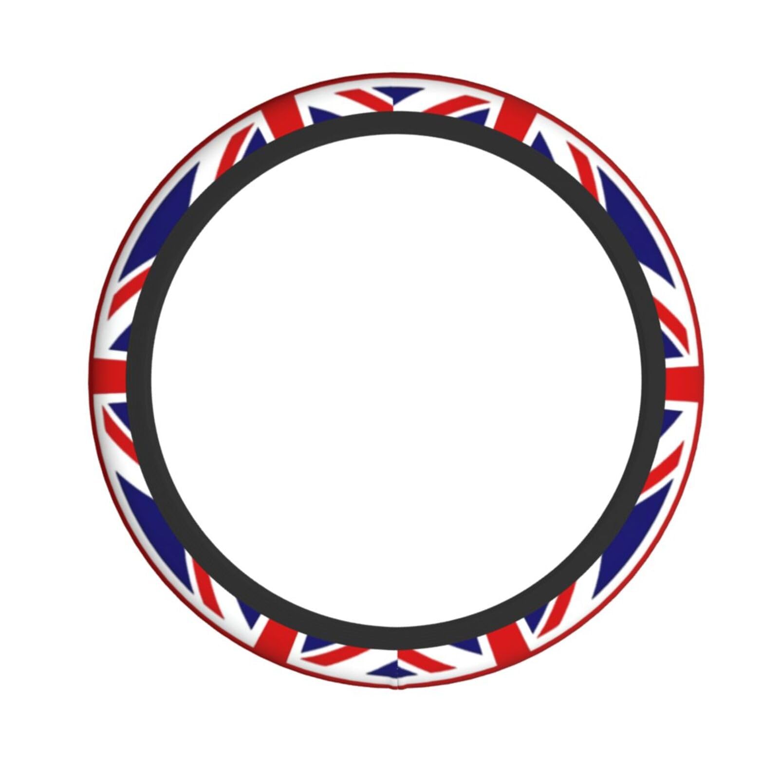 NABEAR Lenkradbezug mit UK-Flagge, Auto-Lenkradschutz, rutschfester Griff für Männer und Frauen, 37,5–48,1 cm NABEAR Lenkradbezug mit UK-Flagge, Auto-Lenkradschutz, rutschfester Griff für Männer und Frauen, 37,5–48,1 cm von NABEAR