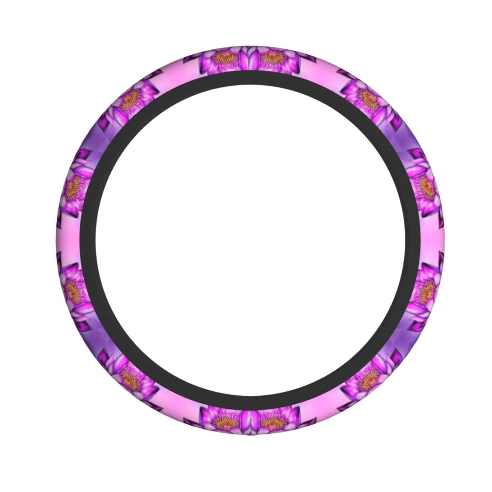 NABEAR Lotus-Lenkradbezug, Auto-Lenkradschutz, rutschfester Griff für Damen und Herren, Größe 37 - 48, Violett NABEAR Lotus-Lenkradbezug, Auto-Lenkradschutz, rutschfester Griff für Damen und Herren, Größe 37 - 48, Violett von NABEAR
