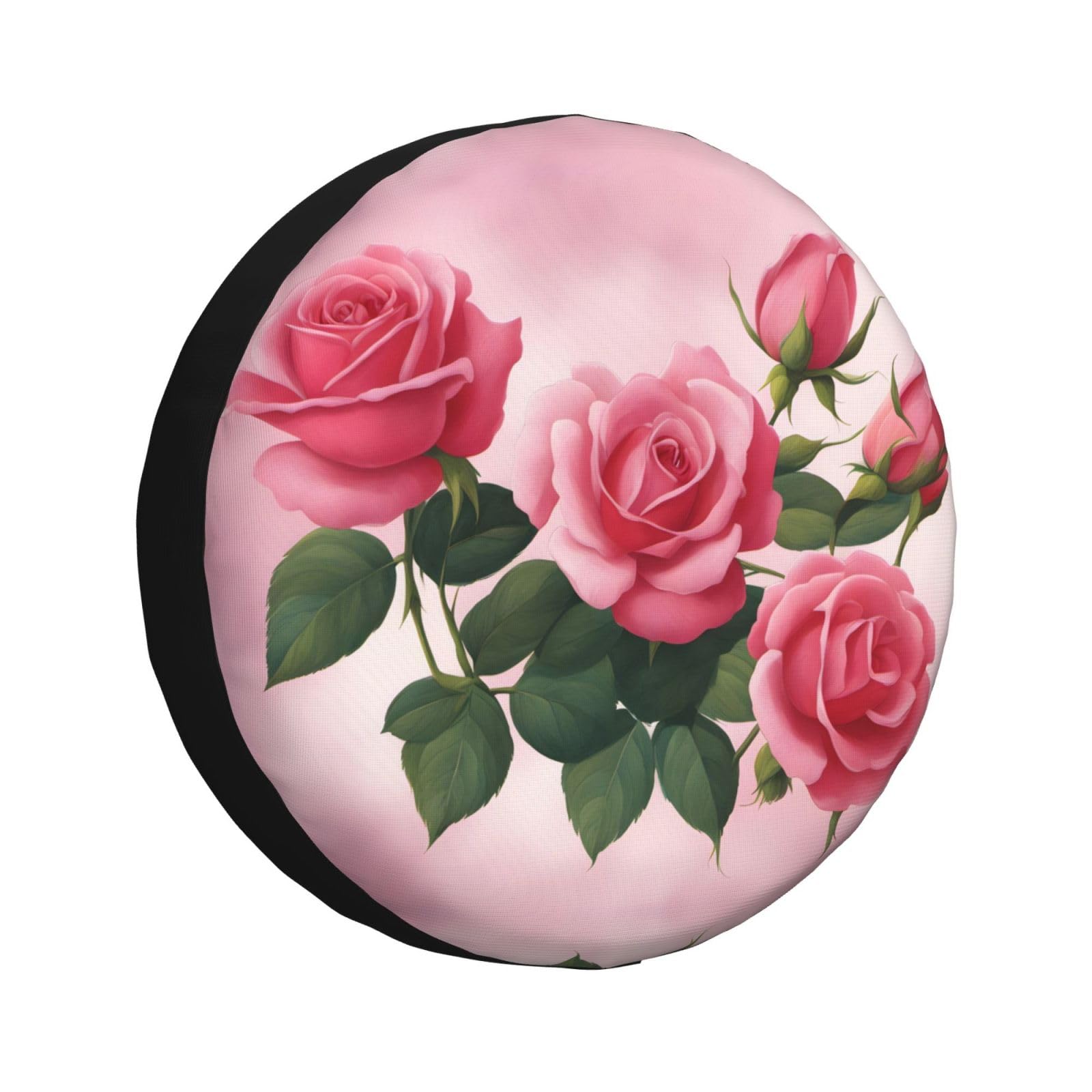 Pink Roses Reifenabdeckung, Allwetterschutz für Anhänger, SUV, LKW und mehr, 35,6 cm, 38,1 cm, 40,6 cm, 43,2 cm Pink Roses Reifenabdeckung, Allwetterschutz für Anhänger, SUV, LKW und mehr, 35,6 cm, 38,1 cm, 40,6 cm, 43,2 cm von NABEAR