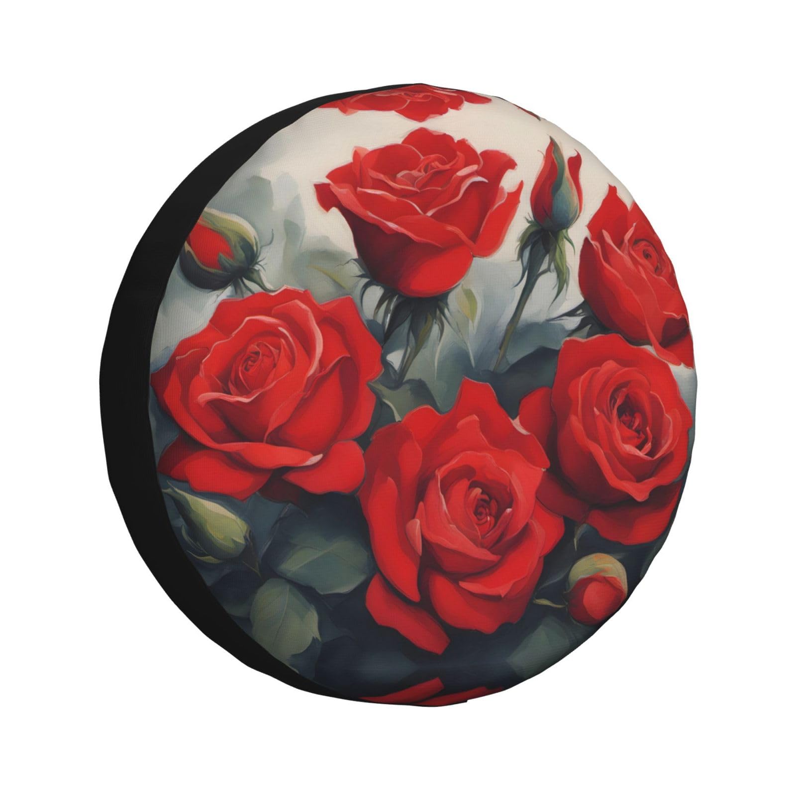 Red Roses Reifenabdeckung, Allwetterschutz für Anhänger, SUV, LKW und mehr, 35,6 cm, 38,1 cm, 40,6 cm, 43,2 cm Red Roses Reifenabdeckung, Allwetterschutz für Anhänger, SUV, LKW und mehr, 35,6 cm, 38,1 cm, 40,6 cm, 43,2 cm von NABEAR