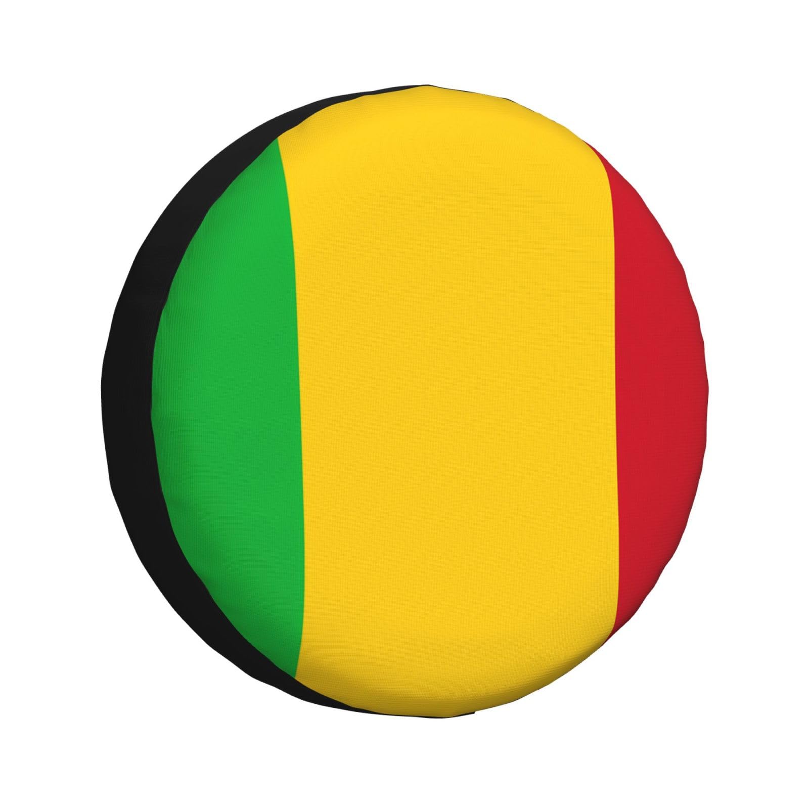 Reifenabdeckung mit Flagge von Mali, Allwetterschutz für Anhänger, SUV, LKW und mehr, 35,6 cm, 40,6 cm, 43,2 cm, 43,2 cm Reifenabdeckung mit Flagge von Mali, Allwetterschutz für Anhänger, SUV, LKW und mehr, 35,6 cm, 40,6 cm, 43,2 cm, 43,2 cm von NABEAR