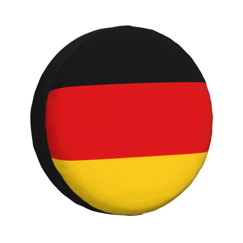 Reifenabdeckung mit deutscher Flagge, Allwetterschutz für Anhänger, SUV, LKW und mehr, 35,6 cm, 40,6 cm, 43,2 cm von NABEAR