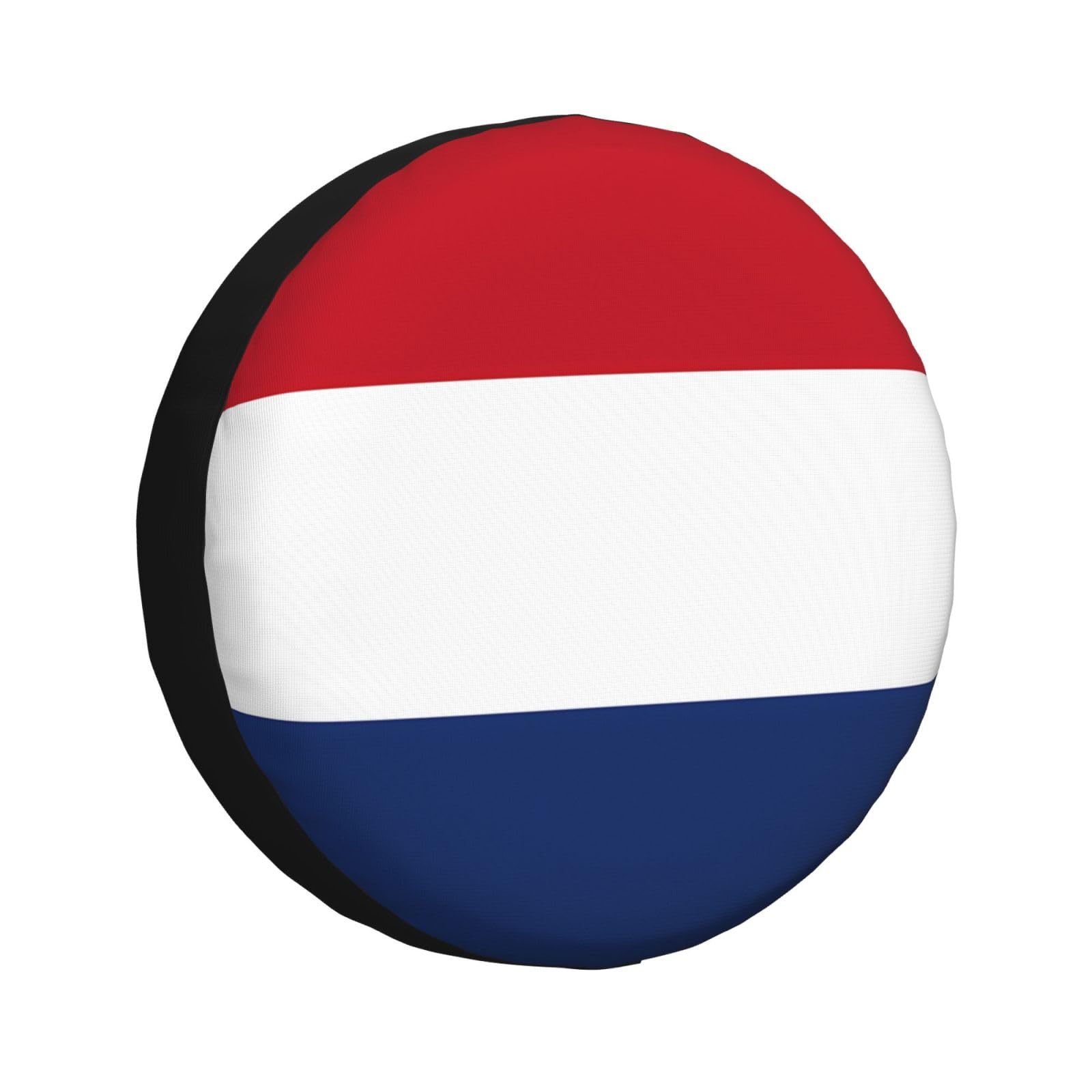 Reifenabdeckung mit niederländischer Flagge, Allwetterschutz für Anhänger, SUV, LKW und mehr, 35,6 cm, 40,6 cm, 43,2 cm, 43,2 cm Reifenabdeckung mit niederländischer Flagge, Allwetterschutz für Anhänger, SUV, LKW und mehr, 35,6 cm, 40,6 cm, 43,2 cm, 43,2 cm von NABEAR