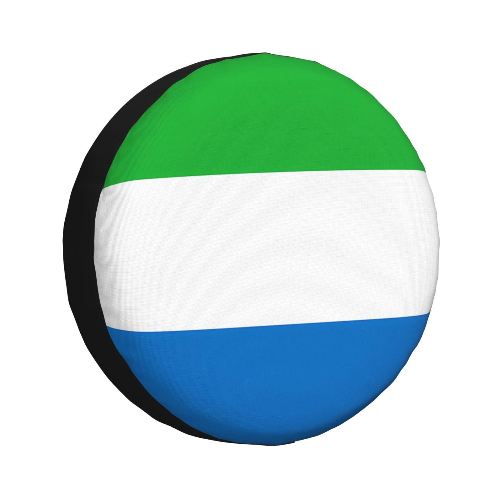 Sierra Leone Flaggen-Reifenabdeckung, Allwetterschutz für Anhänger, SUV, LKW und mehr, 35,6 cm, 40,6 cm, 43,2 cm, 43,2 cm Sierra Leone Flaggen-Reifenabdeckung, Allwetterschutz für Anhänger, SUV, LKW und mehr, 35,6 cm, 40,6 cm, 43,2 cm, 43,2 cm von NABEAR