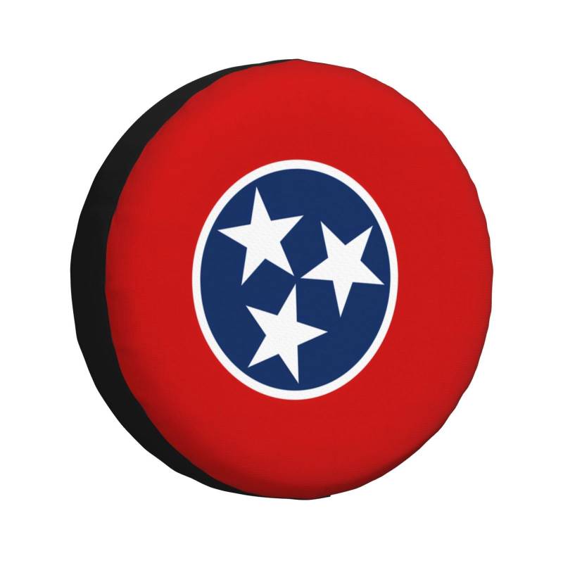 Tennessee Reifenabdeckung, Radabdeckung, Allwetterschutz für Anhänger, SUV, LKW und mehr, 35,6 cm, 35,6 cm, 43,6 cm, 43,2 cm von NABEAR