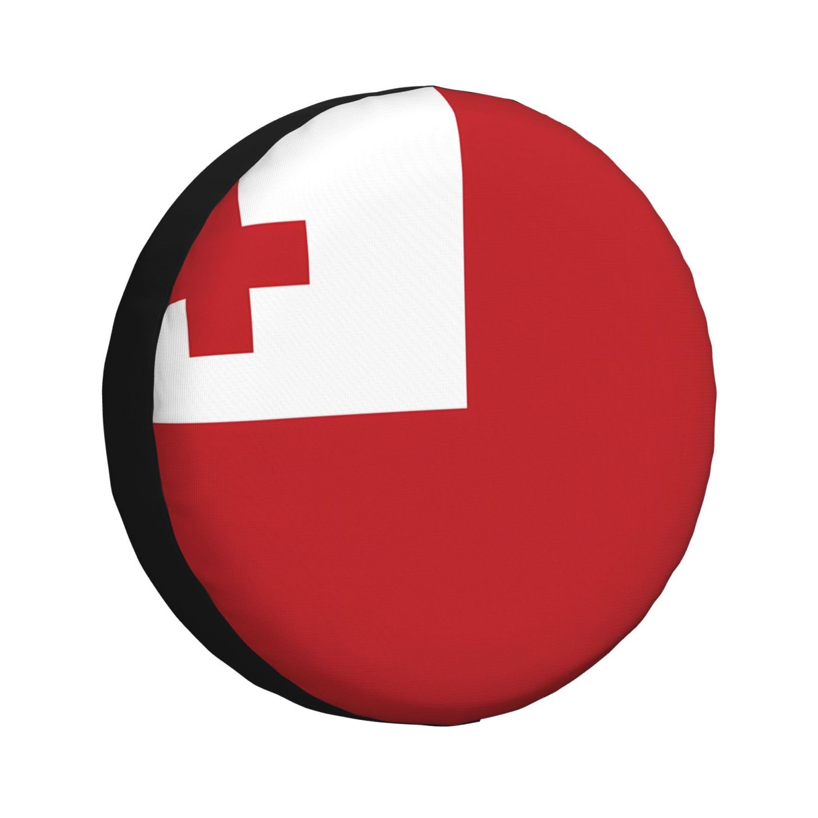 Tonga Flaggen-Reifenabdeckung, Allwetterschutz für Anhänger, SUV, LKW und mehr, 35,6 cm, 40,6 cm, 43,2 cm, 43,2 cm Tonga Flaggen-Reifenabdeckung, Allwetterschutz für Anhänger, SUV, LKW und mehr, 35,6 cm, 40,6 cm, 43,2 cm, 43,2 cm von NABEAR