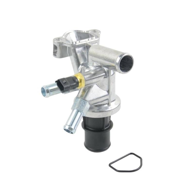 Thermostat Silber AP01 Thermostat 68028074AA Passend für Dodge Passend für Nitro Passend für Jeep Passend für Cherokee Passend für Liberty 2,8 CRD 07-09 Motor Thermostat von NADCFN