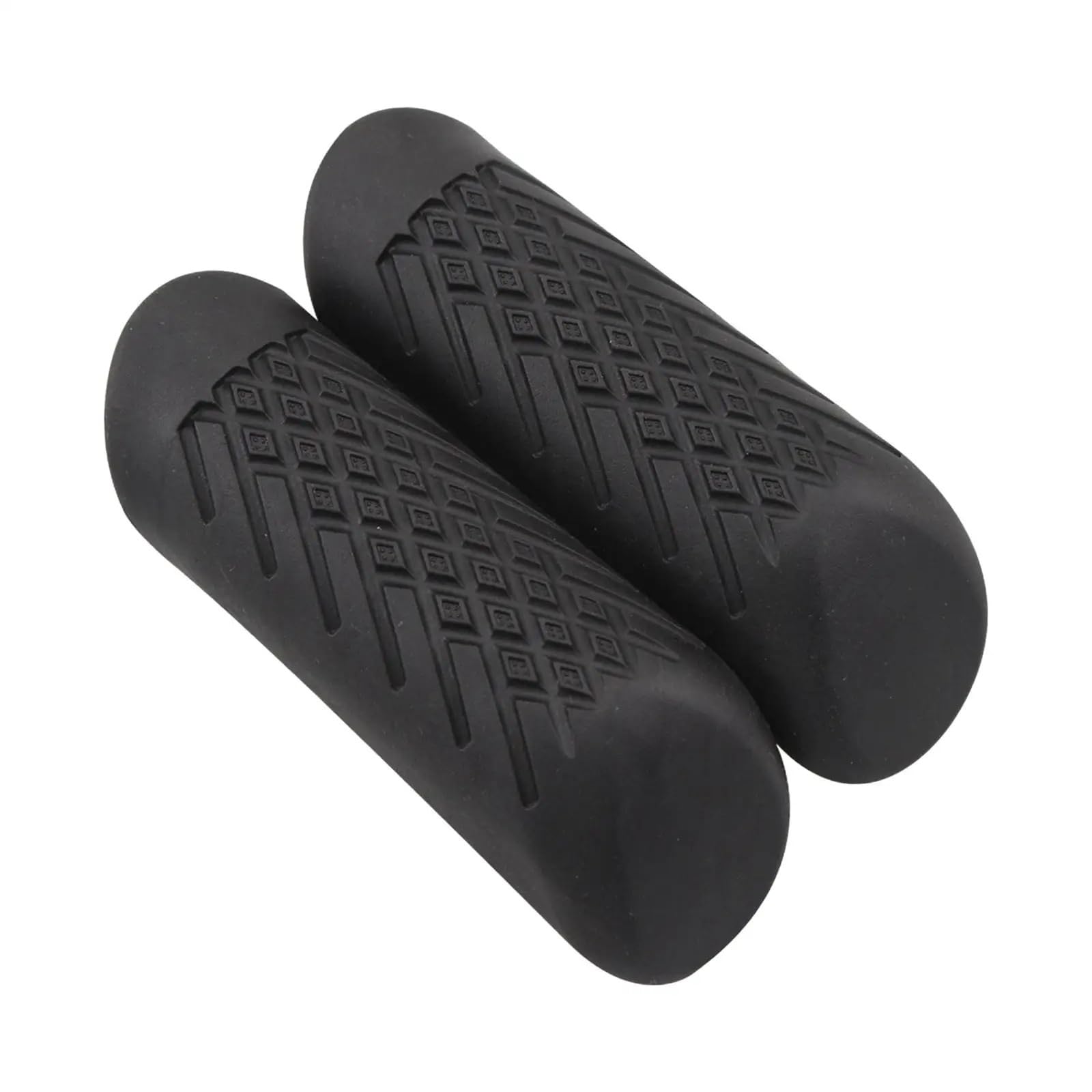 motorrad stoßstangen blöcke 2x Motorrad Front Crash Bar Protector Abdeckungen Autobahn Crash Bar Schutz Motorrad Sturzbügel(Black) von NADCFN