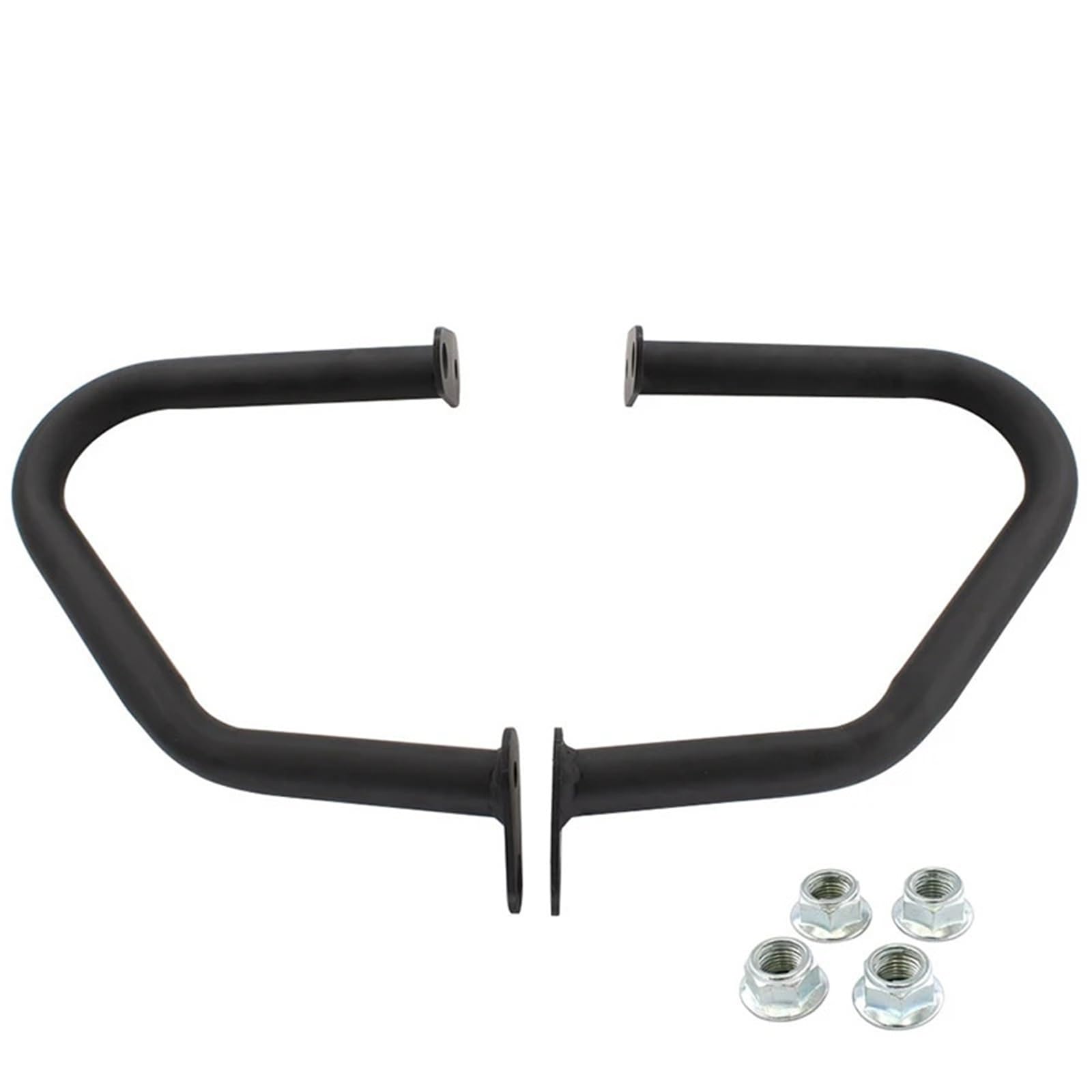 motorrad stoßstangen blöcke Motor Crash Bar Stoßstange Fit Für Triumph Bonneville T100 T120 Bobber Thruxton 1200 R Street Cup Twin Speed ​​Twin Motorrad Sturzbügel(Black) von NADCFN