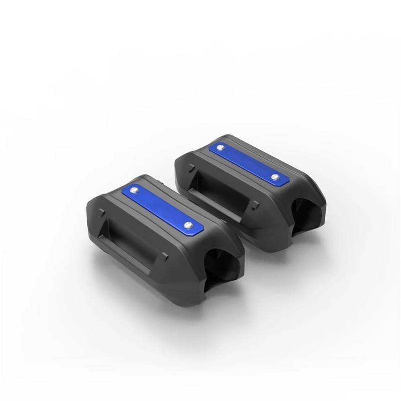 motorrad stoßstangen blöcke Motorrad 25MM Motor Crash Bar Stoßstange Dekorative Schutz Block FIT Für KAWASAKI KLE500 KLE650 KLE 500 KLE 600 1991-2007 Motorrad Sturzbügel(Blue) von NADCFN