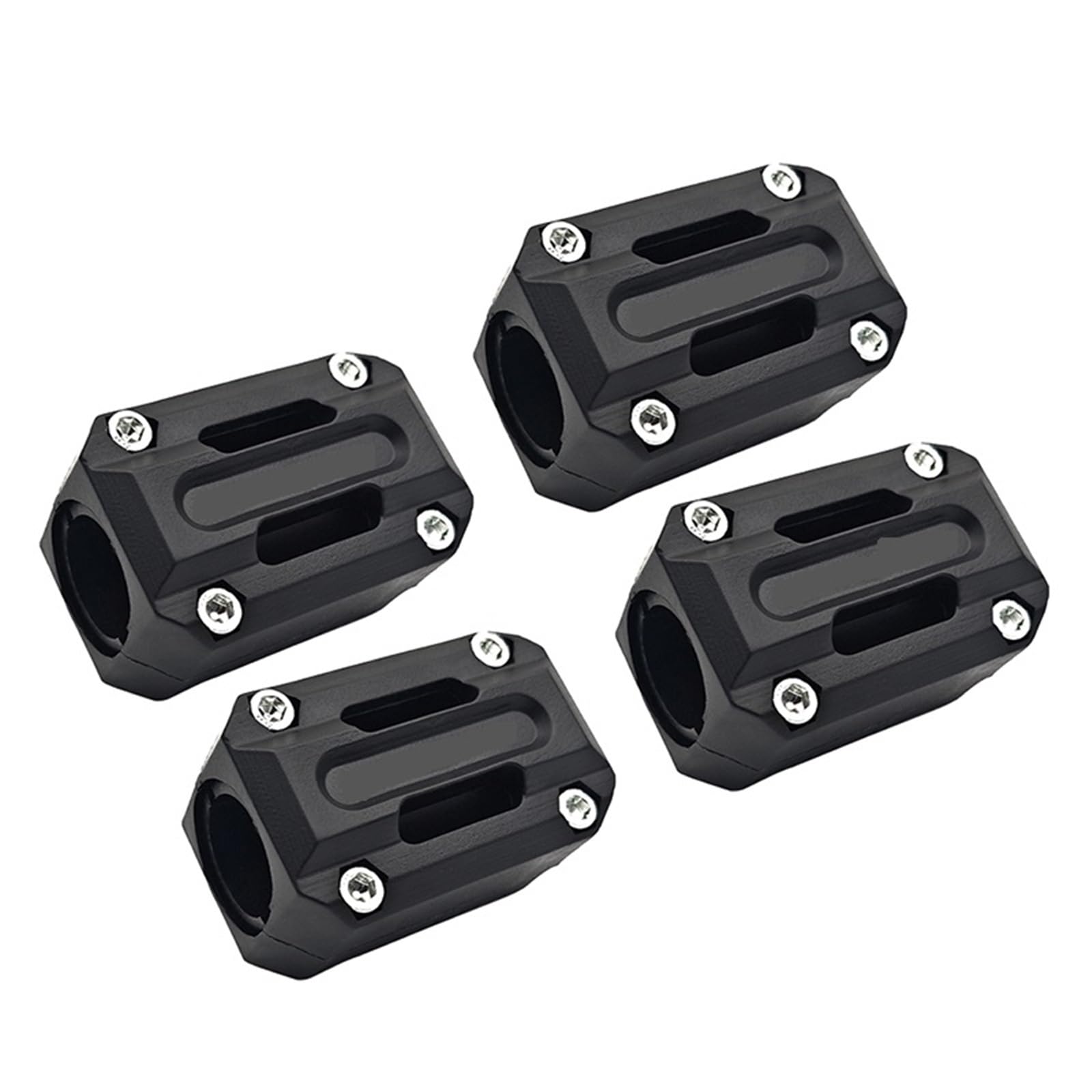 motorrad stoßstangen blöcke Motorrad Motor Crash Bar Stoßstange Dekorative Schutz Block Fit FÜR HONDA NC750x NC750X Transalp XL750 XL400 XL650 XL700 Motorrad Sturzbügel(4pcs NC750X) von NADCFN