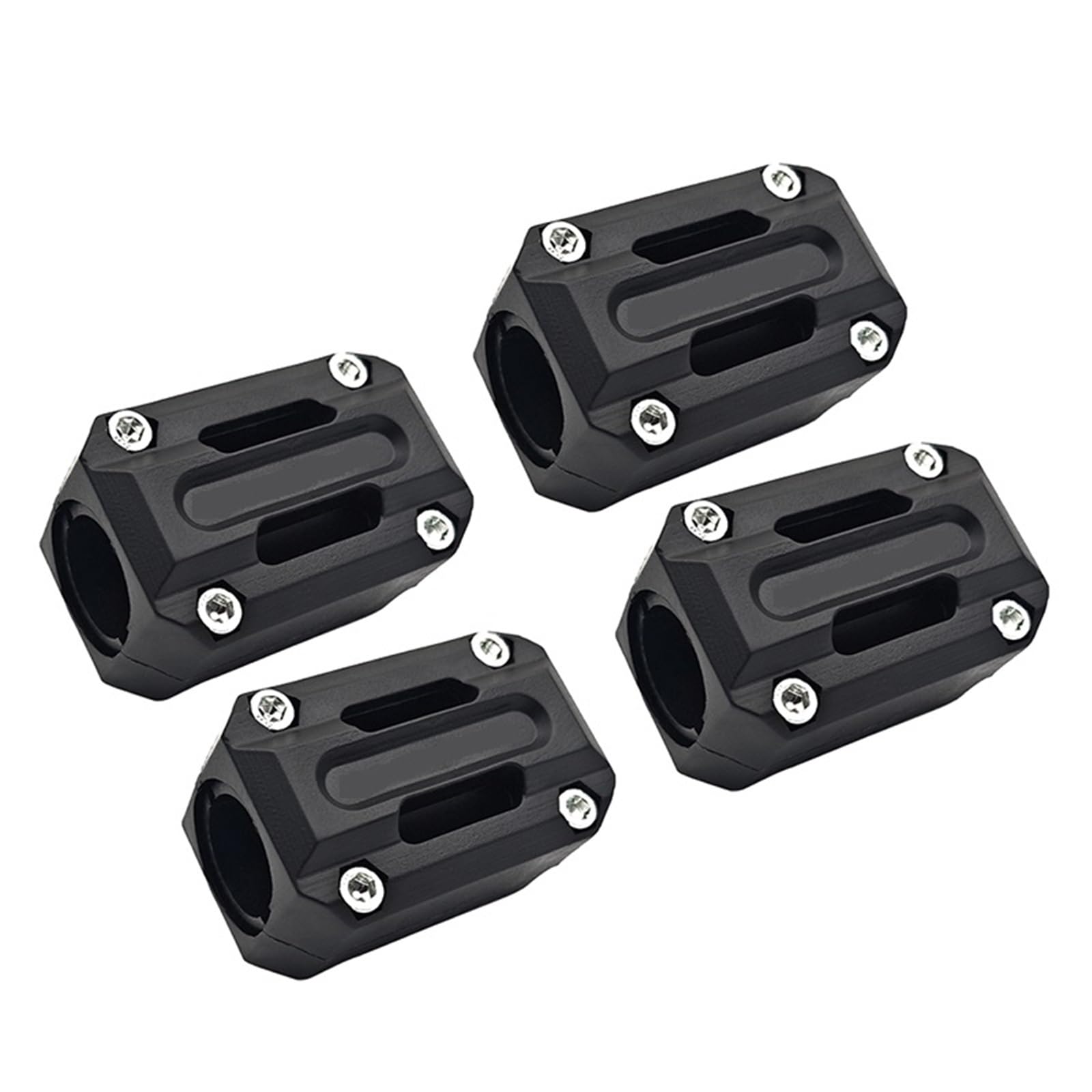 motorrad stoßstangen blöcke Motorrad Motor Crash Bar Stoßstange Dekorative Schutz Block Fit FÜR HONDA NC750x NC750X Transalp XL750 XL400 XL650 XL700 Motorrad Sturzbügel(4pcs TRANSALP) von NADCFN