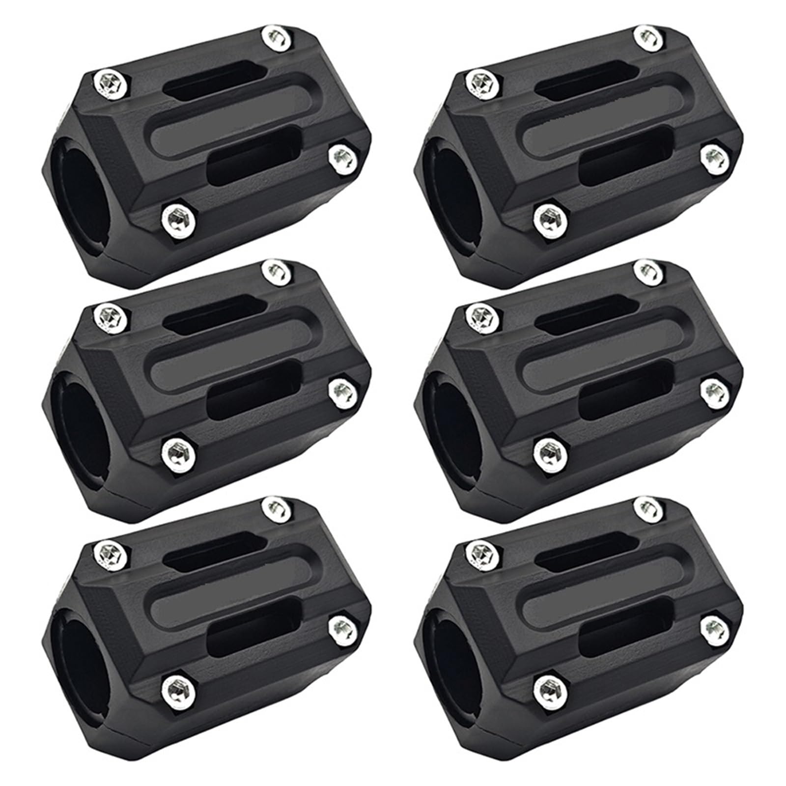 motorrad stoßstangen blöcke Motorrad Motor Crash Bar Stoßstange Dekorative Schutz Block Fit FÜR HONDA NC750x NC750X Transalp XL750 XL400 XL650 XL700 Motorrad Sturzbügel(6pcs NC750X) von NADCFN