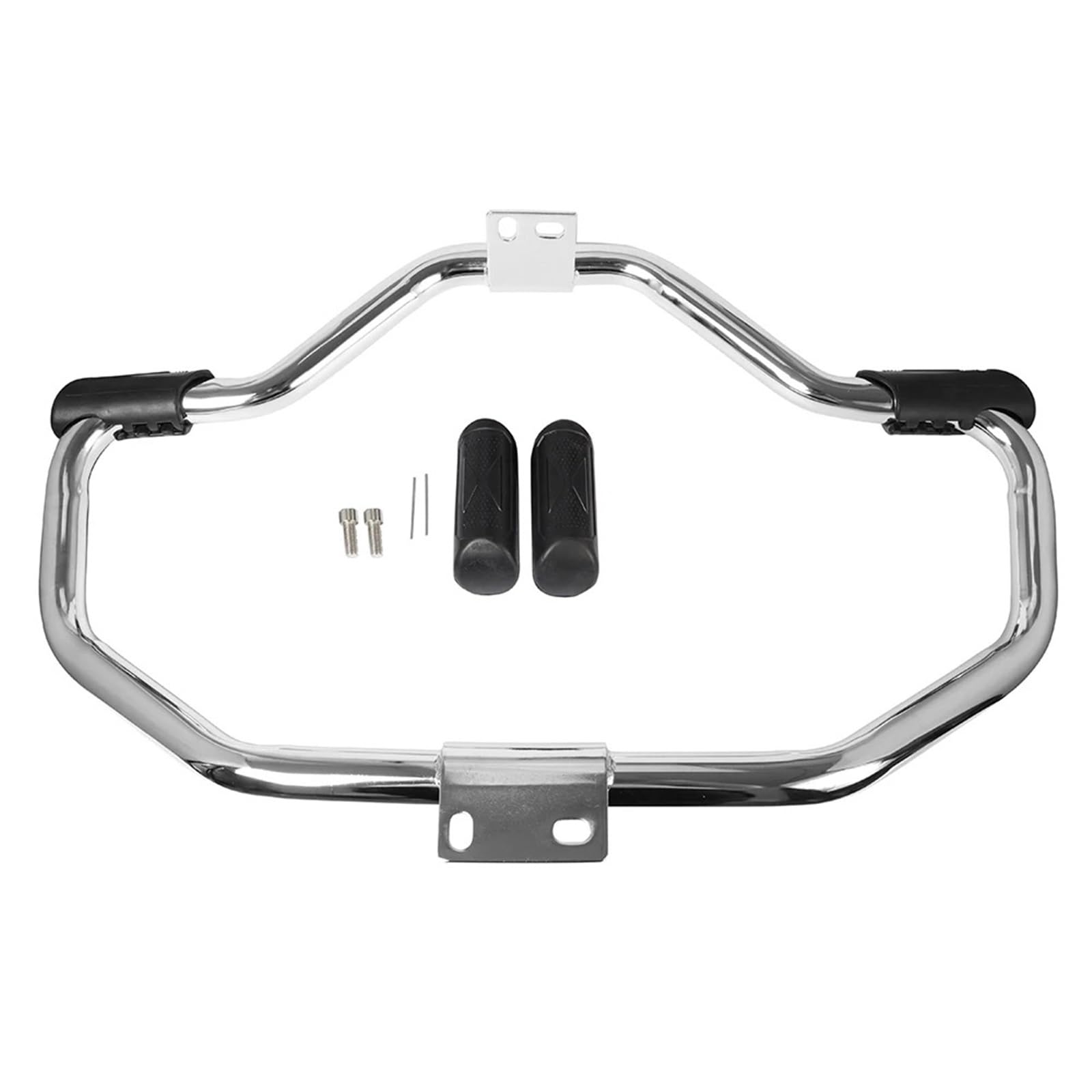 motorrad stoßstangen blöcke Motorrad Motor Schutz Autobahn Crash Bar Schwarz/Chrom FIT Für Harley Sportster XL883 XL1200 48 72 2004-2017 Motorrad Sturzbügel(Chrome) von NADCFN