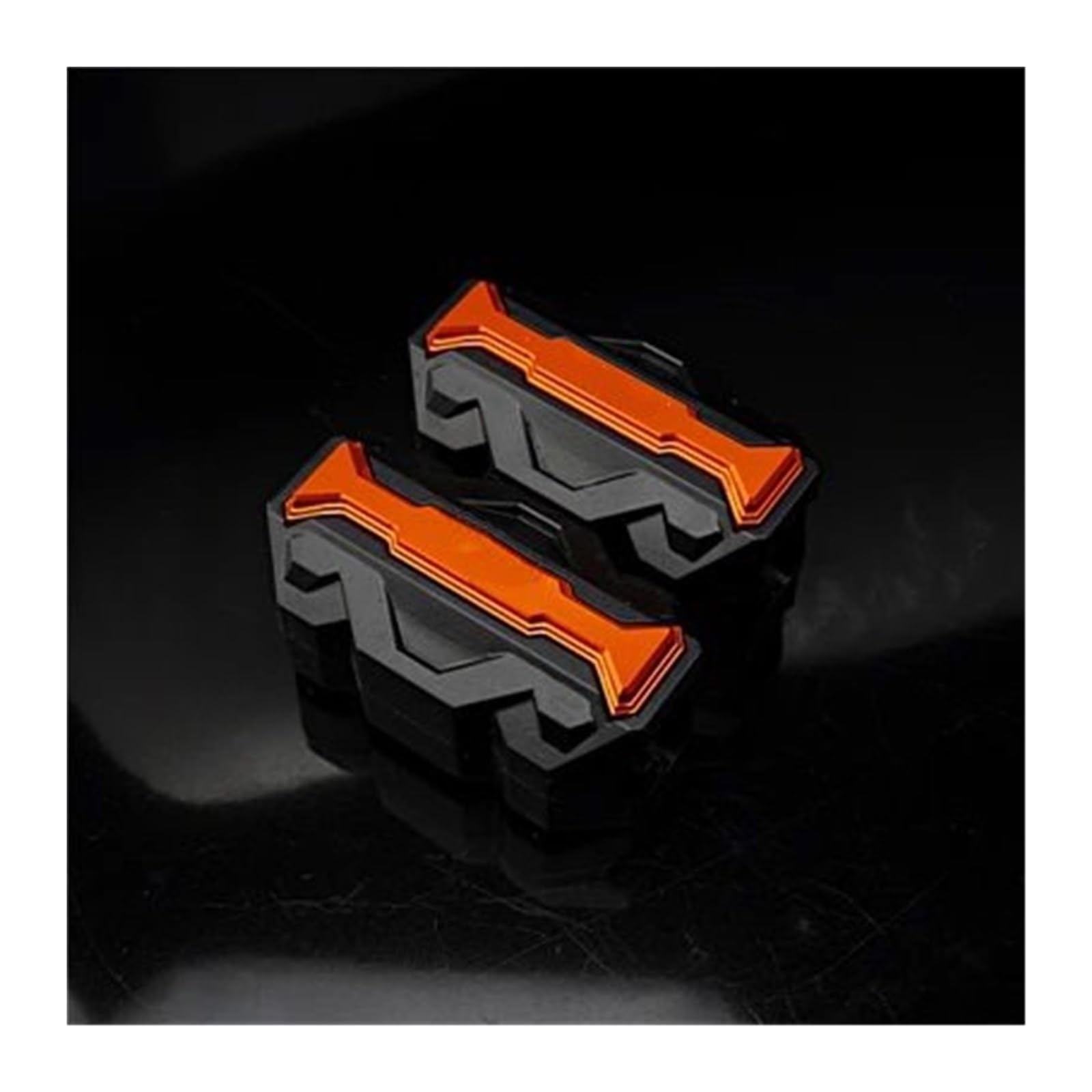 motorrad stoßstangen blöcke Motorrad-Motorschutz, Stoßstangenschutz, Zubehör, passend für Moto Guzzi V85TT V100 V9 ​​Roamer Bobber V85 TT V7 Motorrad Sturzbügel(Orange) von NADCFN