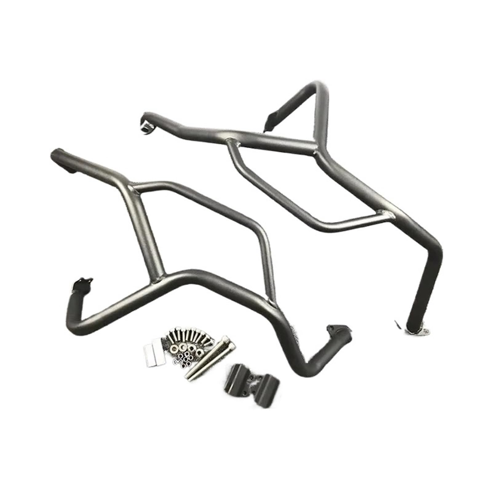 motorrad stoßstangen blöcke Motorrad Motorschutzbügel Autobahn Sturzbügel Rahmen Stoßstange Passend für BMW F800GS F700GS F650GS 2008-2017 2018 Motorrad Sturzbügel(Upper Black) von NADCFN