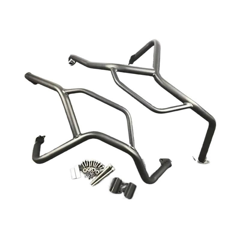 motorrad stoßstangen blöcke Motorrad Motorschutzbügel Autobahn Sturzbügel Rahmen Stoßstange Passend für BMW F800GS F700GS F650GS 2008-2017 2018 Motorrad Sturzbügel(Upper Black) von NADCFN