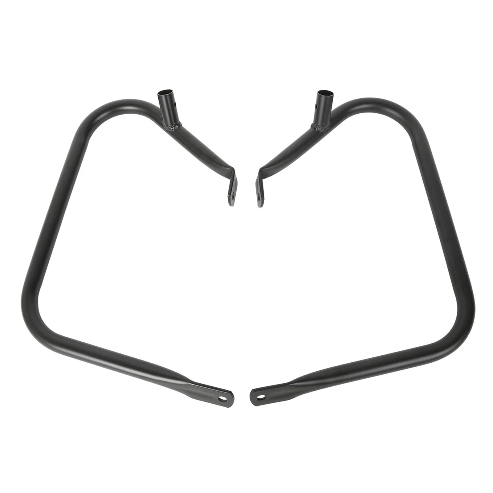 motorrad stoßstangen blöcke Motorrad-Schutzbügel passend für Harley Touring Street Glide Road King Electra Glide Road Glide FLHT FLHR FLTR 1997–2013 2012 Motorrad Sturzbügel(Black) von NADCFN