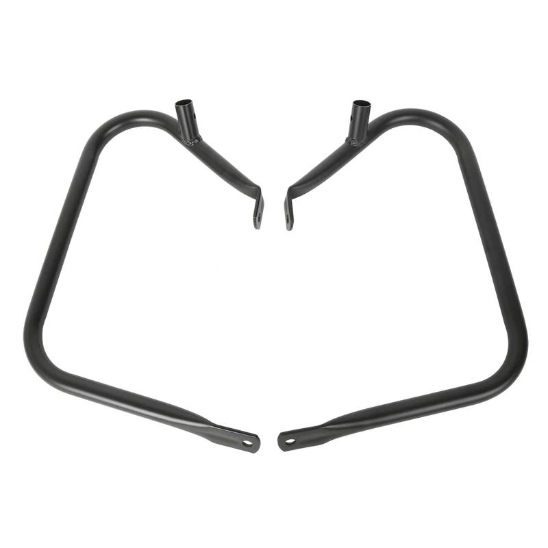 motorrad stoßstangen blöcke Motorrad-Schutzbügel passend für Harley Touring Street Glide Road King Electra Glide Road Glide FLHT FLHR FLTR 1997–2013 2012 Motorrad Sturzbügel(Black) von NADCFN