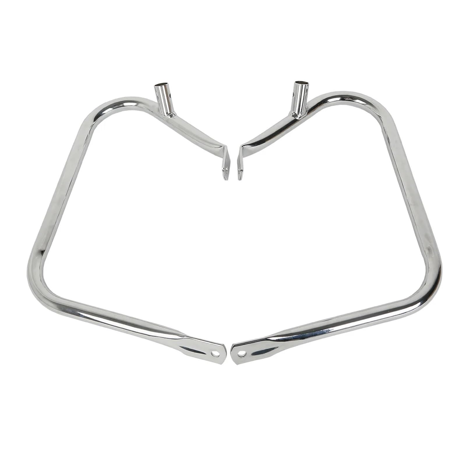 motorrad stoßstangen blöcke Motorrad-Schutzbügel passend für Harley Touring Street Glide Road King Electra Glide Road Glide FLHT FLHR FLTR 1997–2013 2012 Motorrad Sturzbügel(Chrome) von NADCFN