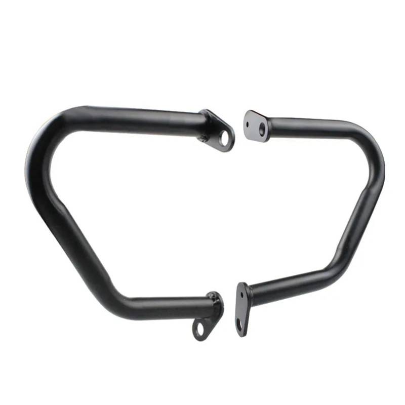 motorrad stoßstangen blöcke Motorrad-Stoßstangen-Motorschutz-Crash-Bar Fit für Bonneville T100 T120 Bobber Street Cup Twin Thruxton 1200 2016-2022 2021 2020 Motorrad Sturzbügel(Black) von NADCFN