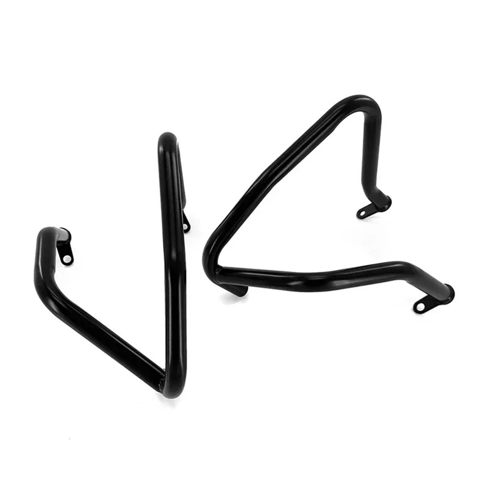 motorrad stoßstangen blöcke Motorradzubehör Oberer unterer Schutzbügel Autobahnschutz Passend für BMW G650GS Sertao 08-16 F650GS Dakar 99-08 Motorrad Sturzbügel(Black Upper) von NADCFN