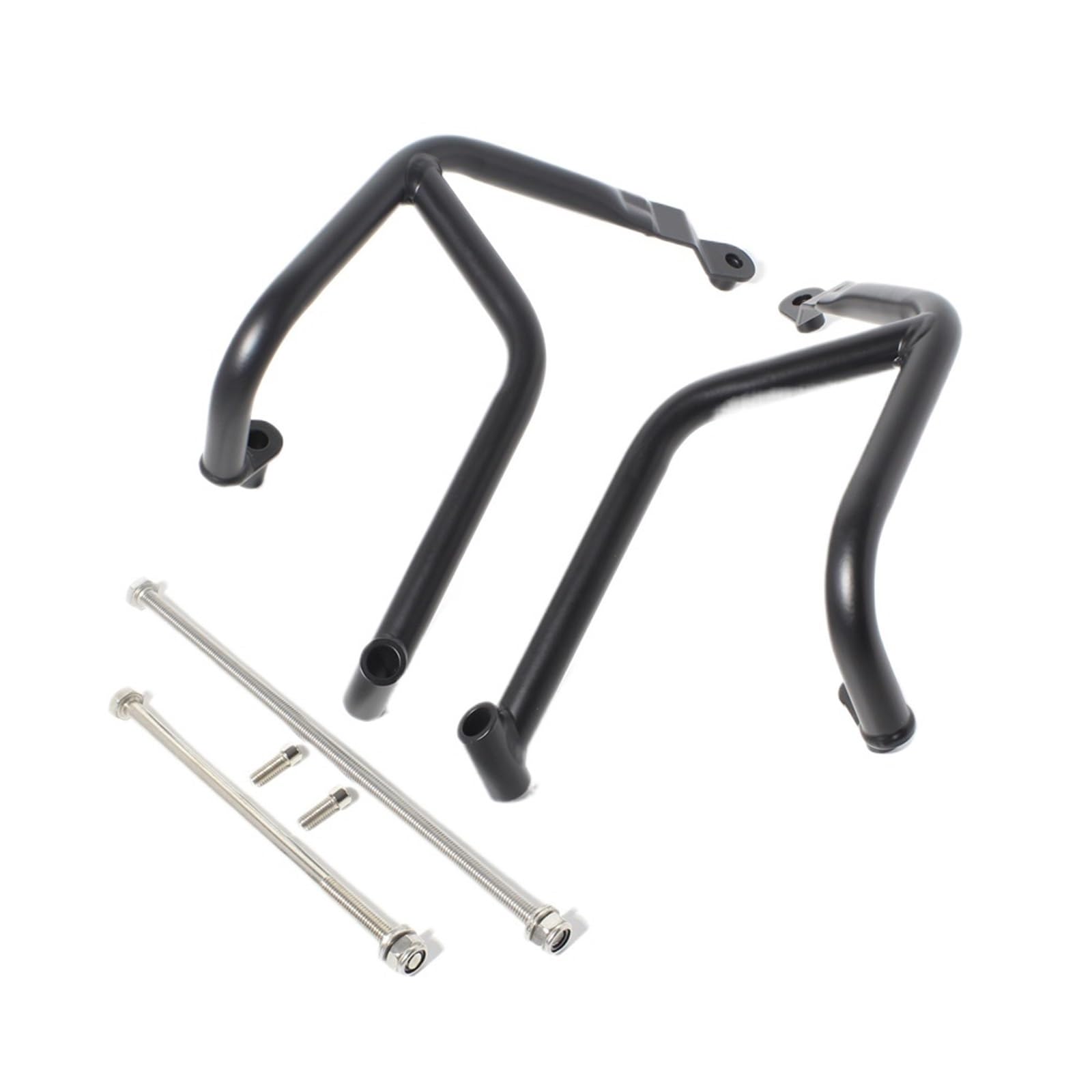 motorrad stoßstangen blöcke Passend für Duke 390 Crash Bar Rahmen Stoßstange Passend für KTM Duke 250 Duke 390 2017-2023 Motorrad Schutz Verkleidung Duke 200 Motorrad Sturzbügel(Black) von NADCFN