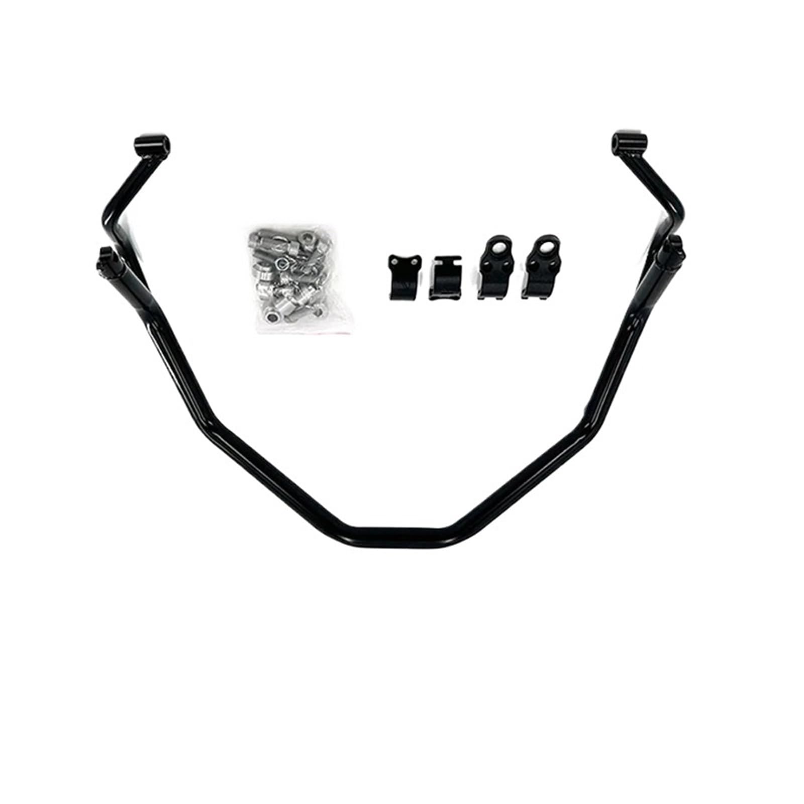 motorrad stoßstangen blöcke Passend für HONDA XADV X-adv 750 X ADV 750 2021-2024 Motorrad-Obermotorschutzbügel-Crash-Bar-Stahlrahmenschutz Motorrad Sturzbügel(Black Upper) von NADCFN