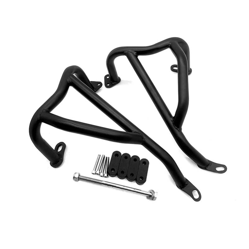 motorrad stoßstangen blöcke Passend für Honda Rebel CMX300 CMX500 2017-2019 2020 2021 2022 2023 2024 Motorrad-Motorschutzbügel Crash Bars Motorrad Sturzbügel(Black-CMX500) von NADCFN