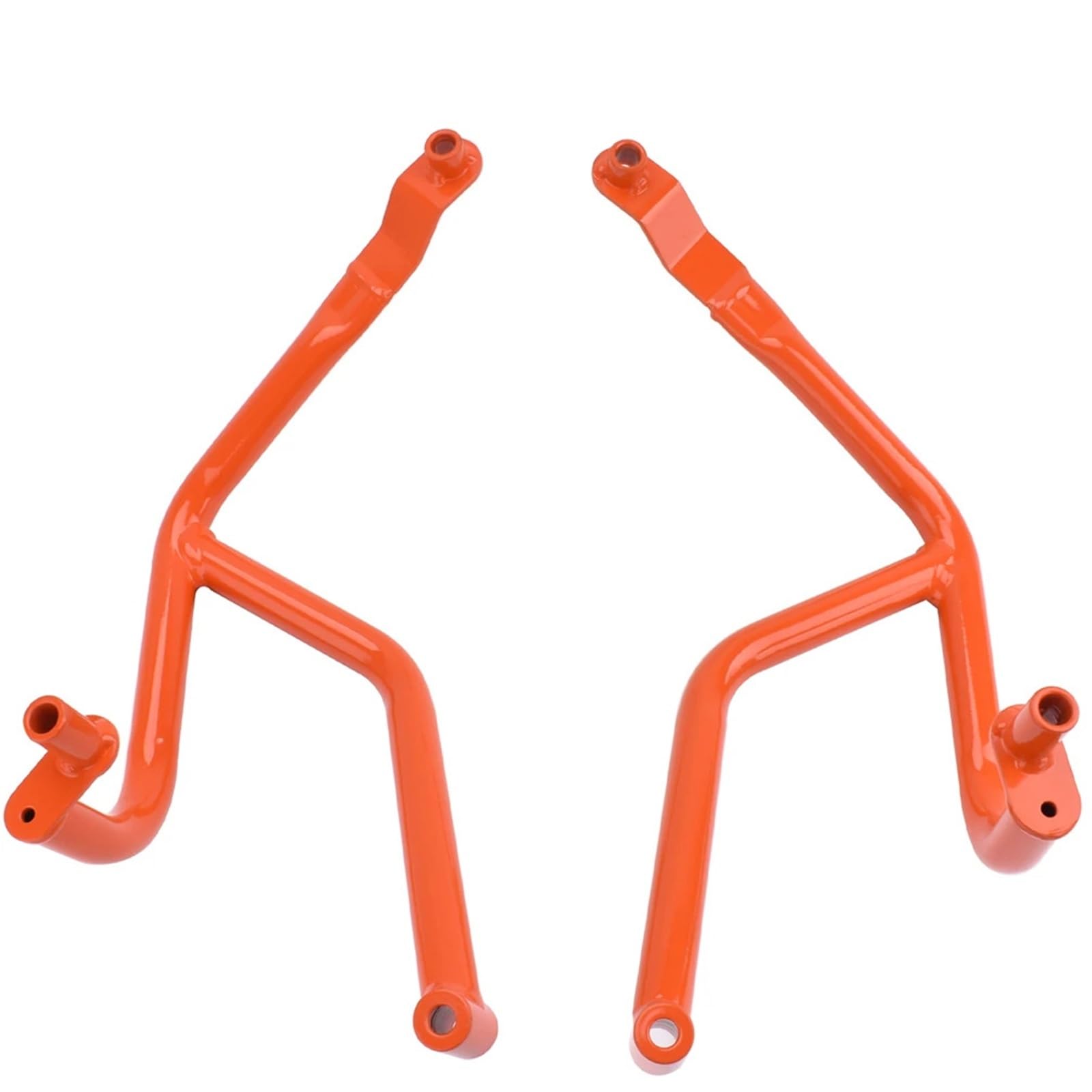 motorrad stoßstangen blöcke Passend für KTM Duke 390 Duke 250 Duke 200 Crash Bar Passend für Duke 390 250 200 2017-2023 Motorrad-Absturzsicherung Motorrad Sturzbügel(Orange) von NADCFN