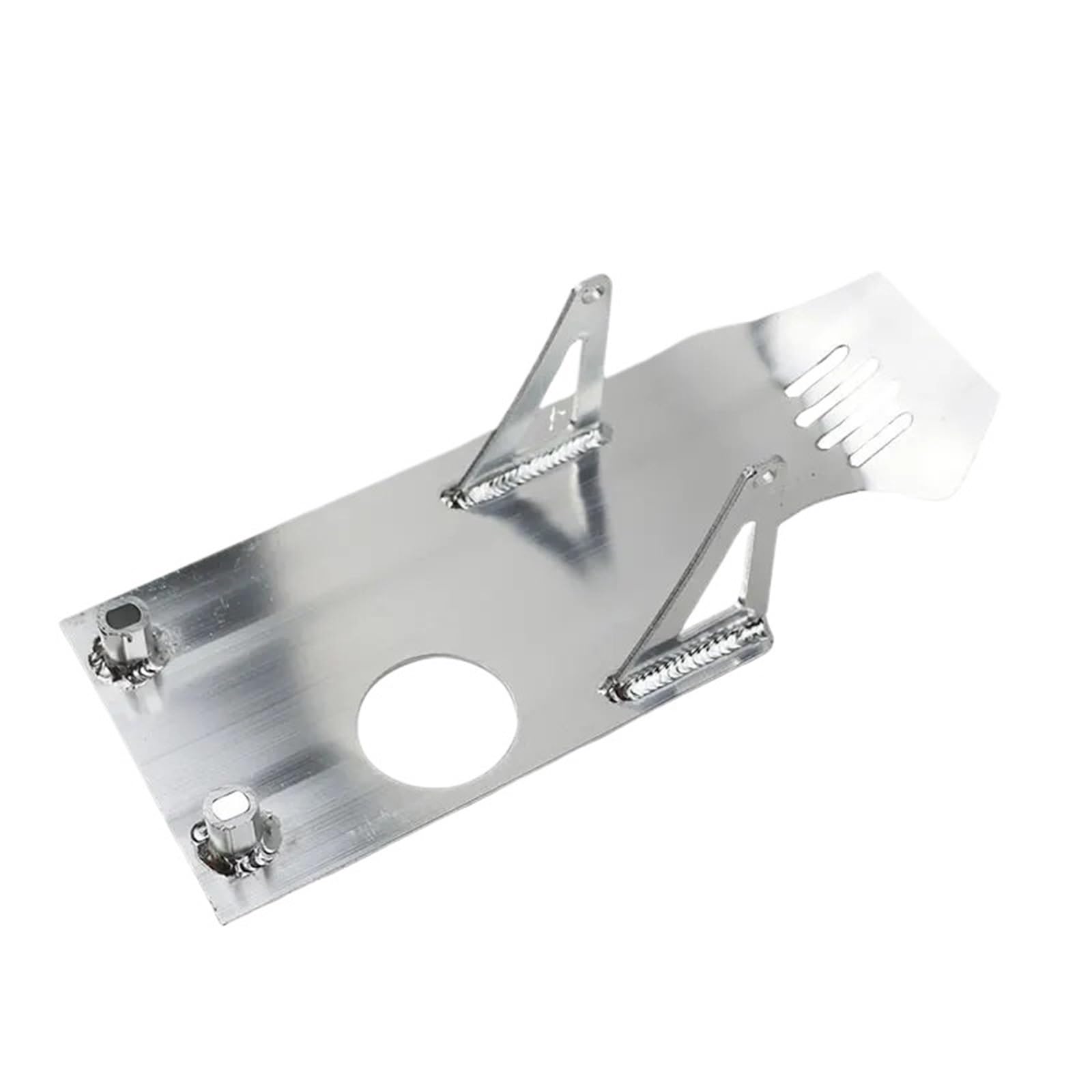 motorrad stoßstangen blöcke Passend für LING QI Motorrad-Motorchassisschutz 335 mm Aluminium-Bauchwannenschutzabdeckung Motorrad Sturzbügel(15M) von NADCFN