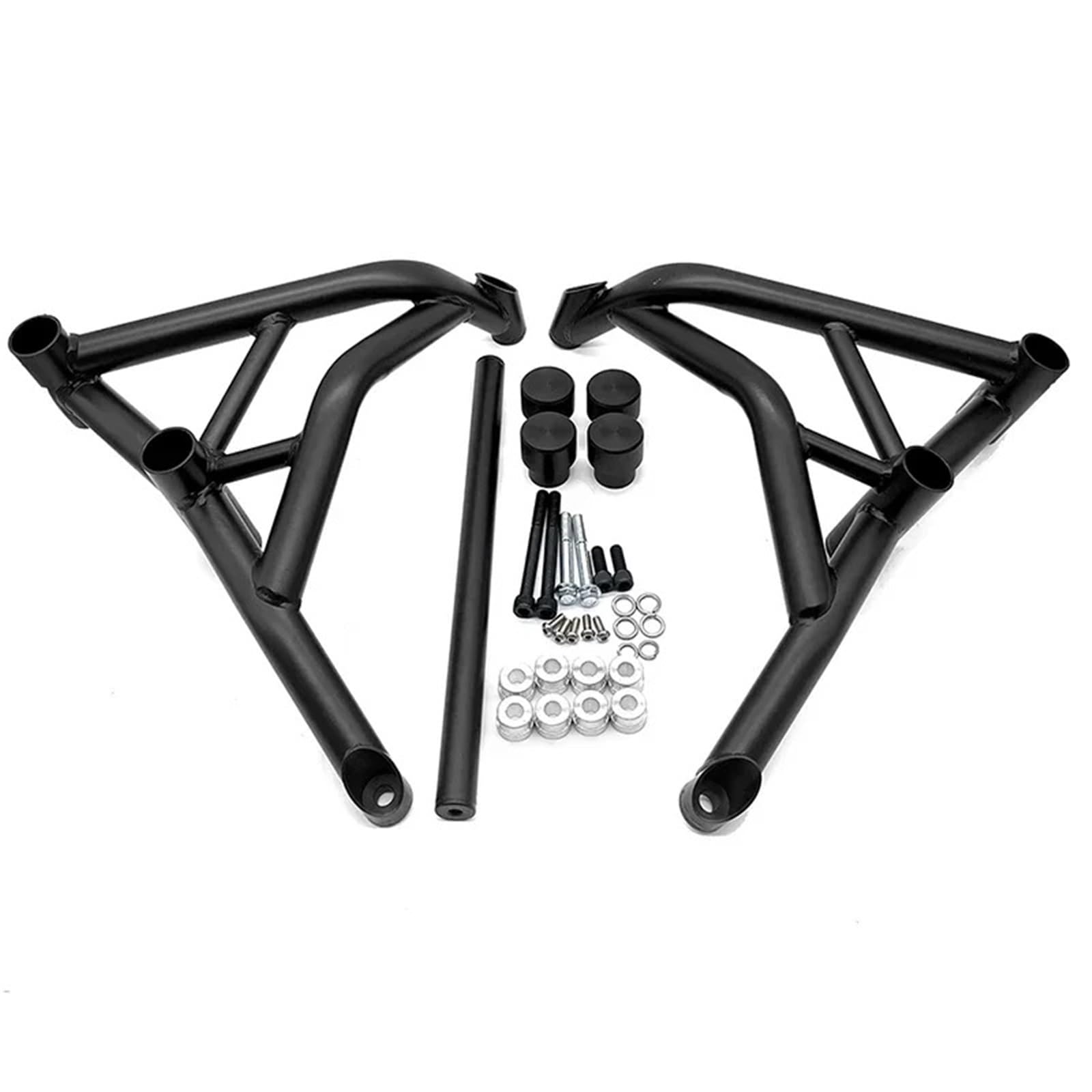 motorrad stoßstangen blöcke Passend für Yamaha MT-09 FZ-09 2014–2020 2021 2022 2023 2024 Crash Bar Motorrad Käfig Motorschutz Stoßstangen MT09 FZ09 Motorrad Sturzbügel(2021-2024 Black) von NADCFN