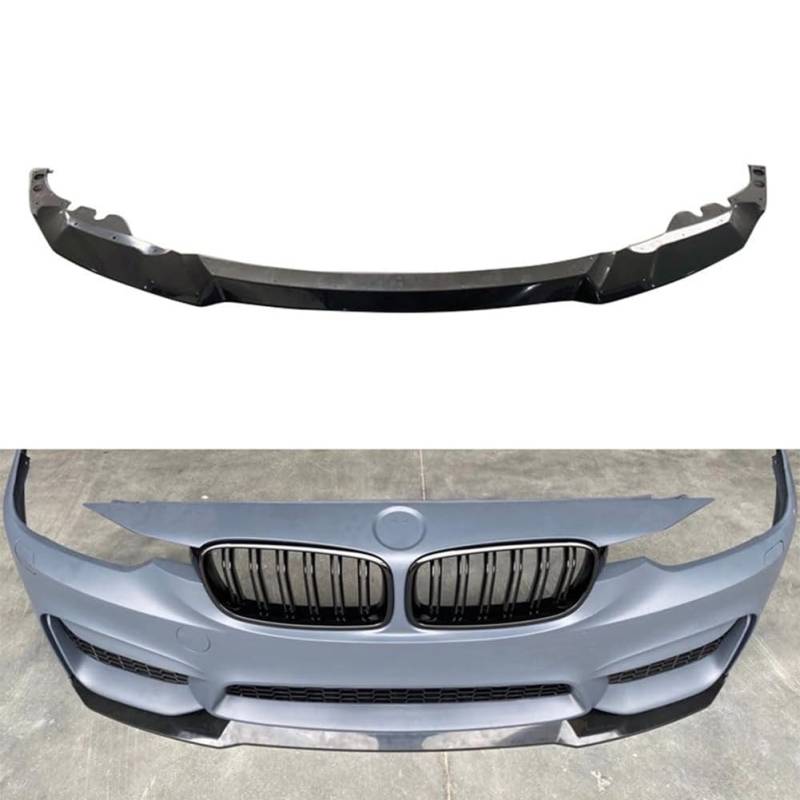 Auto Frontspoiler, kompatibel mit BMW 3 Series M3 F30 F35 CS 2013-2019, Frontstoßstange Lip Side Splitter Spoiler Body Kit von NALsa
