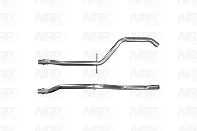 Nap Carparts Abgasrohr [Hersteller-Nr. CAC10268] für Peugeot von NAP carPARTS