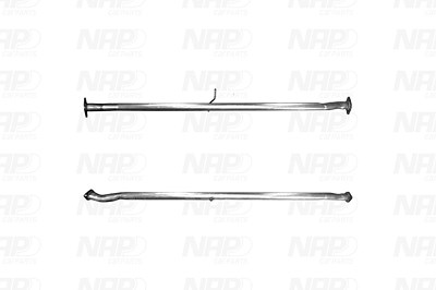 Nap Carparts Abgasrohr [Hersteller-Nr. CAC10315] für Hyundai, Kia von NAP carPARTS