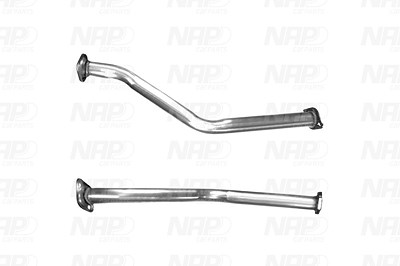 Nap Carparts Abgasrohr [Hersteller-Nr. CAC10379] für Nissan von NAP carPARTS