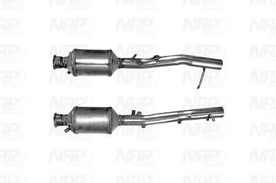 Nap Carparts Dieselpartikelfilter [Hersteller-Nr. CAD10271] für Land Rover von NAP carPARTS