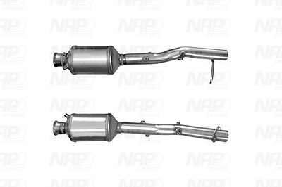 Nap Carparts Dieselpartikelfilter [Hersteller-Nr. CAD10294] für Land Rover von NAP carPARTS
