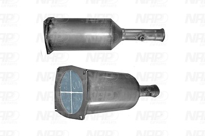 Nap Carparts Dieselpartikelfilter [Hersteller-Nr. CAD10346] für Citroën, Peugeot von NAP carPARTS