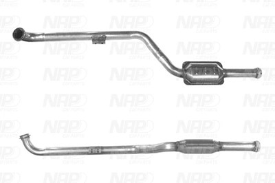 Nap Carparts Katalysator [Hersteller-Nr. CAD10574] für Mercedes-Benz von NAP carPARTS
