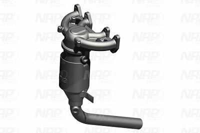 Nap Carparts Katalysator [Hersteller-Nr. CAK10222] für Fiat von NAP carPARTS