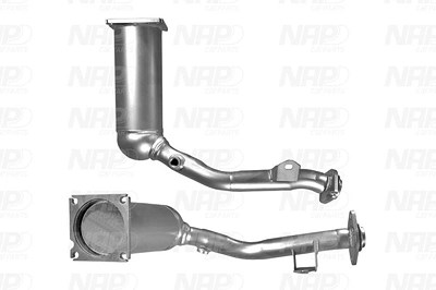 Nap Carparts Katalysator [Hersteller-Nr. CAK10516] für Citroën, Peugeot von NAP carPARTS