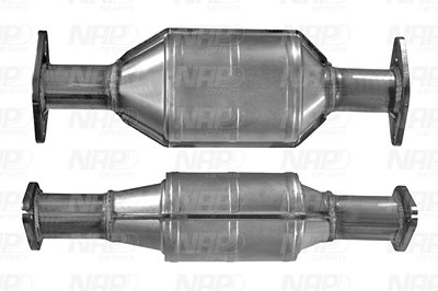 Nap Carparts Katalysator [Hersteller-Nr. CAK10945] für Ford Usa, Mazda von NAP carPARTS