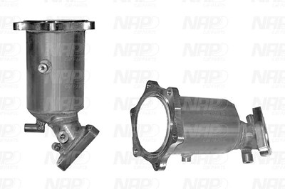 Nap Carparts Katalysator [Hersteller-Nr. CAK11068] für Nissan von NAP carPARTS