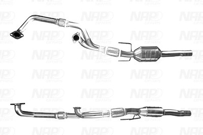 Nap Carparts Katalysator [Hersteller-Nr. CAK11163] für Opel, Vauxhall von NAP carPARTS