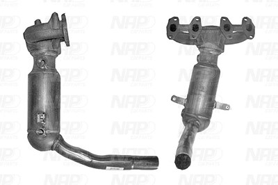 Nap Carparts Katalysator [Hersteller-Nr. CAK11202] für Fiat, Lancia von NAP carPARTS