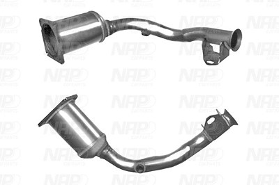 Nap Carparts Katalysator [Hersteller-Nr. CAK11295] für Citroën, Fiat, Peugeot von NAP carPARTS