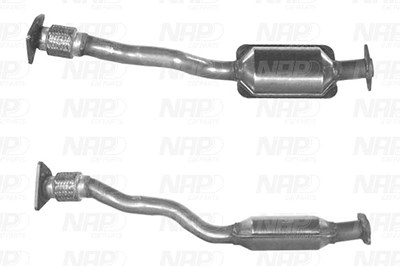 Nap Carparts Katalysator [Hersteller-Nr. CAK11417] für Renault von NAP carPARTS