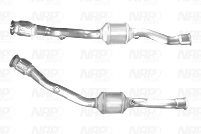 Nap Carparts Katalysator [Hersteller-Nr. CAK11419] für Peugeot von NAP carPARTS