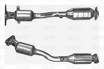 Nap Carparts Katalysator [Hersteller-Nr. CAK11442] für Nissan von NAP carPARTS